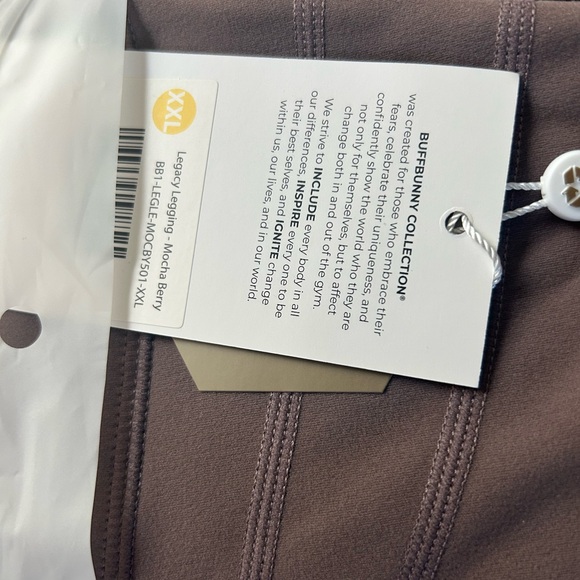 BuffBunny Black Leggings - Packaged - Picture 4 of 5